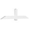 Ekena Millwork Eugene Architectural Grade PVC Gable Bracket, 84"W x 21"H x 4"D x 6"F, 6/12 Pitch GBP084X21X0406EUG00 - alternate 1